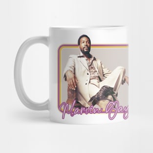 Marvin Gaye /// Retro 70s Fan Art Design Mug